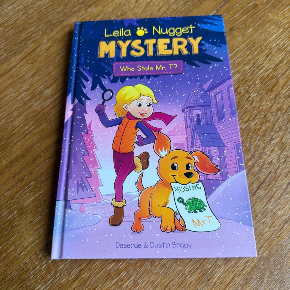 Leila & Nugget Mystery Book NEW